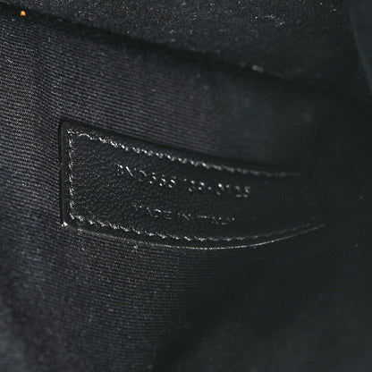 Saint Laurent Grain De Poudre Uptown Pouch Black 7 of 7