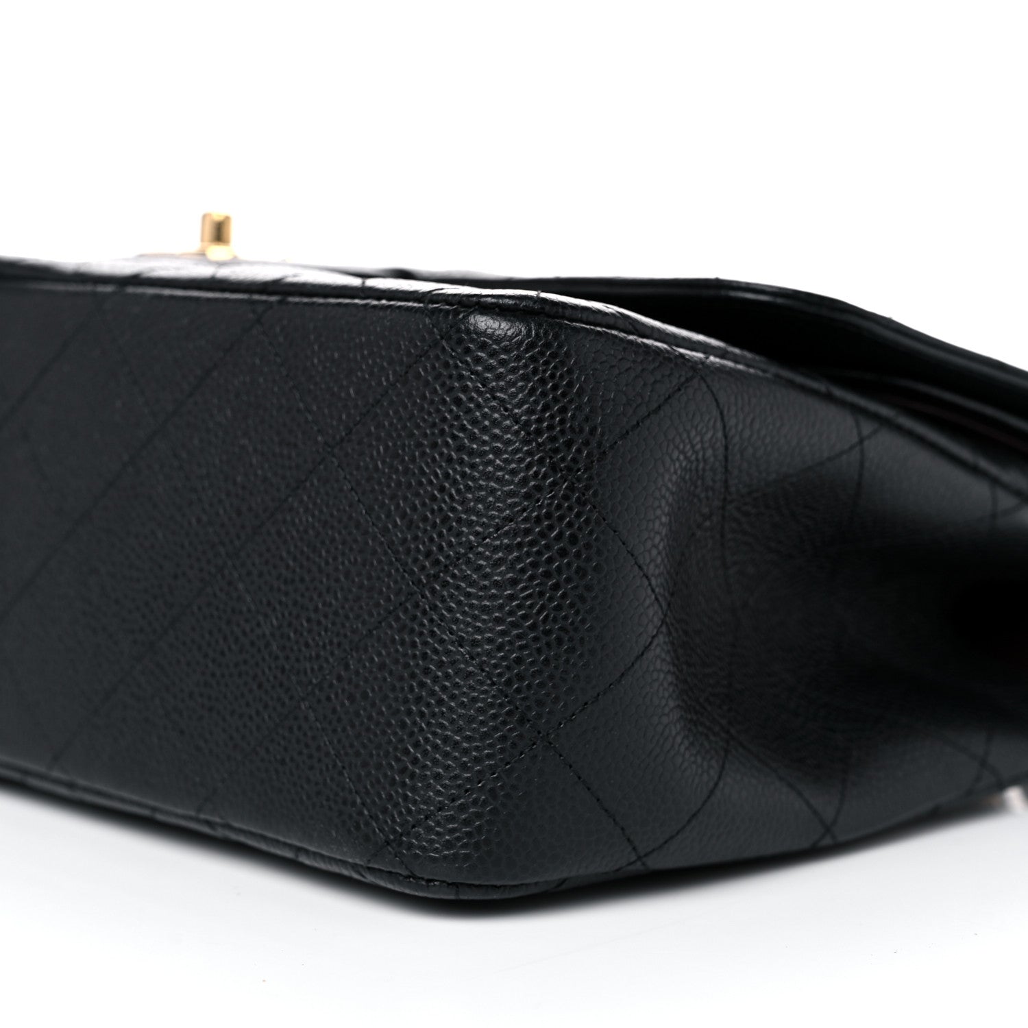 Chanel Caviar Quilted Jumbo Double Flap Black 6 of 11