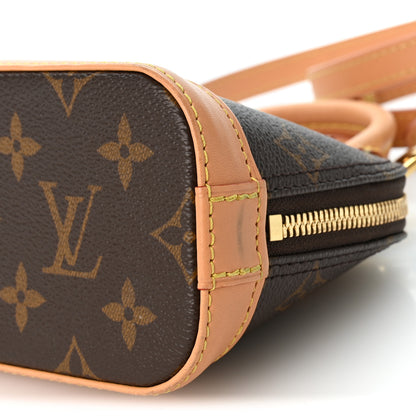 Louis Vuitton Monogram Nano Alma 9 of 11