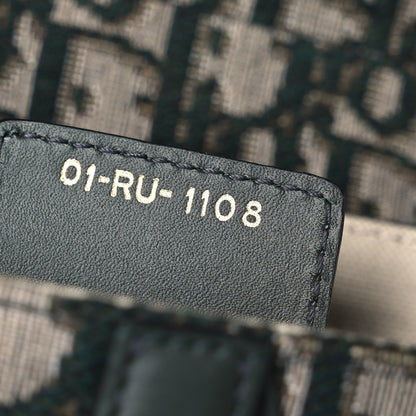 Christian Dior Oblique Saddle Bag Green 6 of 11