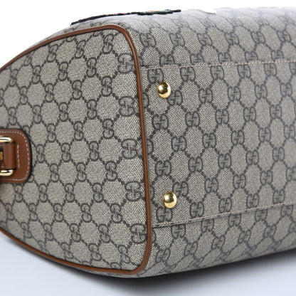 Gucci GG Supreme Monogram Blind for Love Embroidered Medium Boston Beige Tuscany 8 of 10