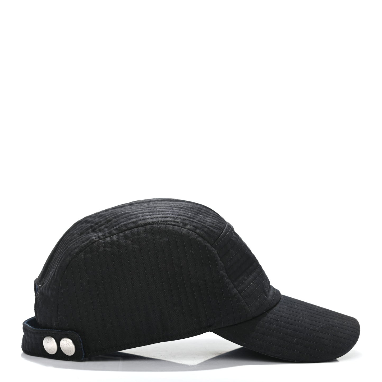 Cotton Viscose Stitched Hat 60 Black