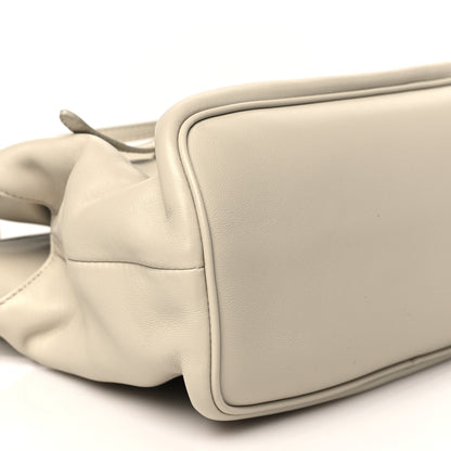 Prada Nappa Small Dada Shoulder Bag Ivory 8 of 9
