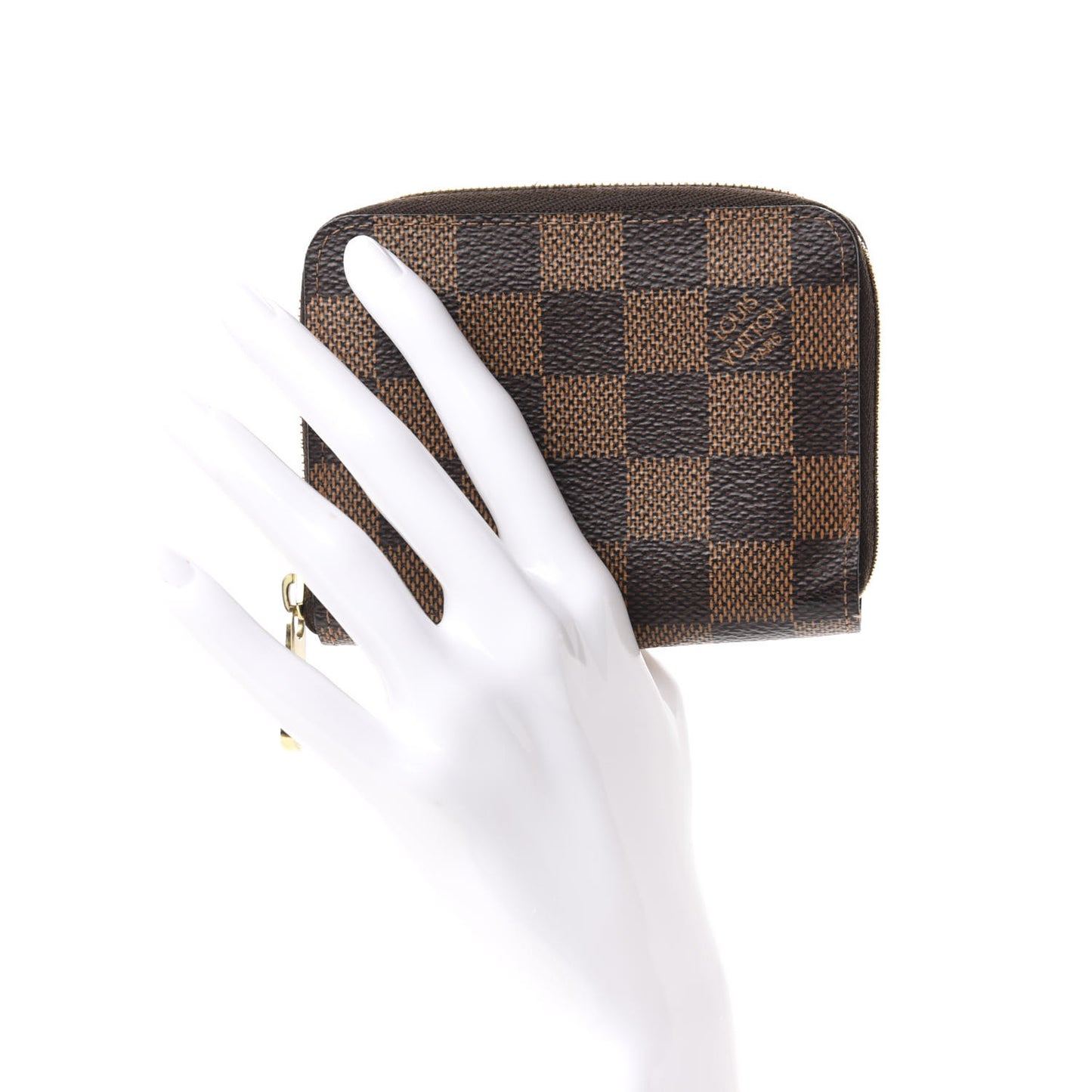 Damier Ebene Zippy Coin Purse