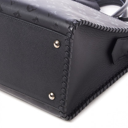 Louis Vuitton Monogram Cuir Plume Very Zipped Tote Black 4 of 8