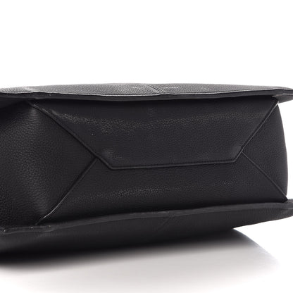 Celine Baby Grained Calfskin Medium Tri-Fold Bag Black 10 of 13