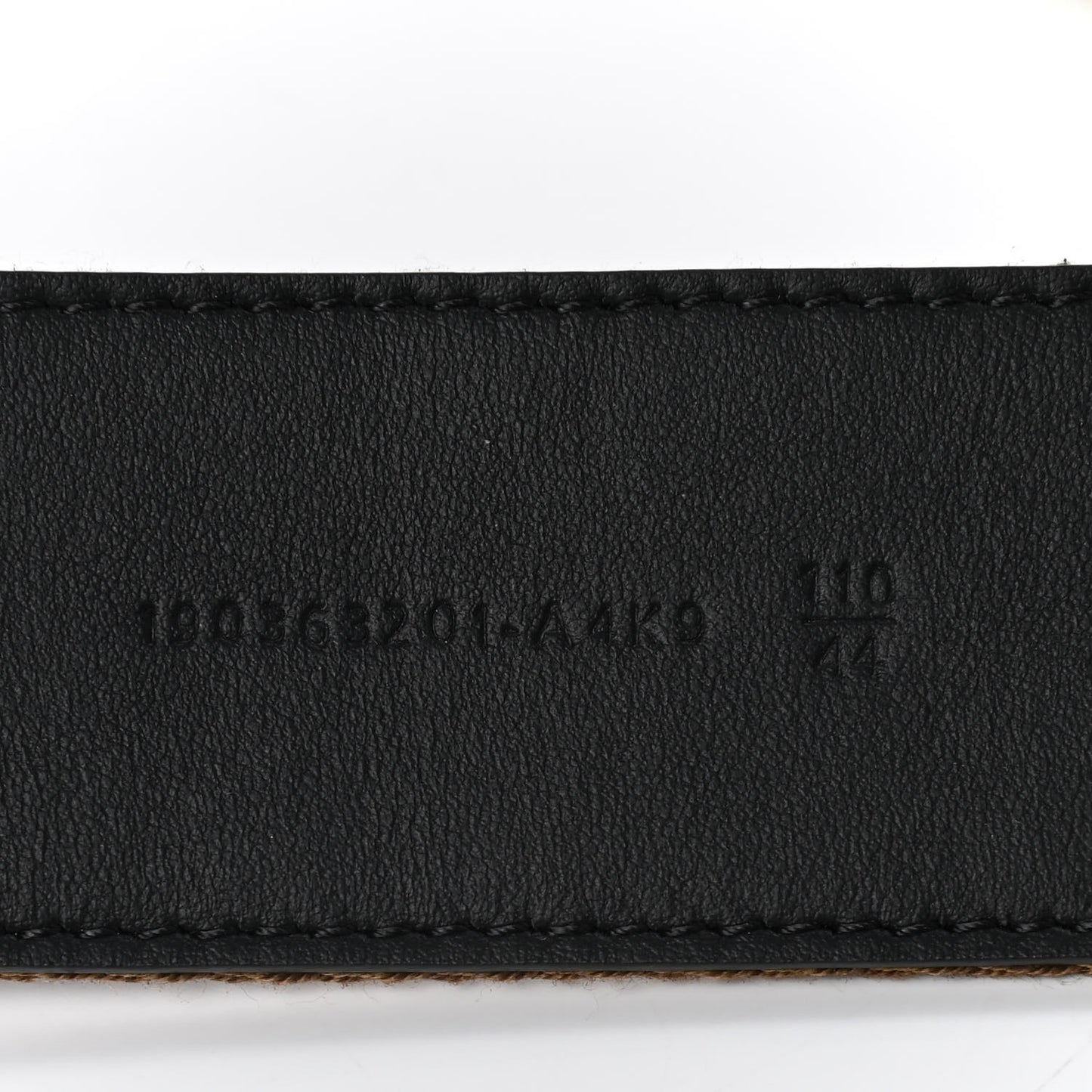 Ribbon Vitello Century FF 1974 Belt 110 44 Fango Moro