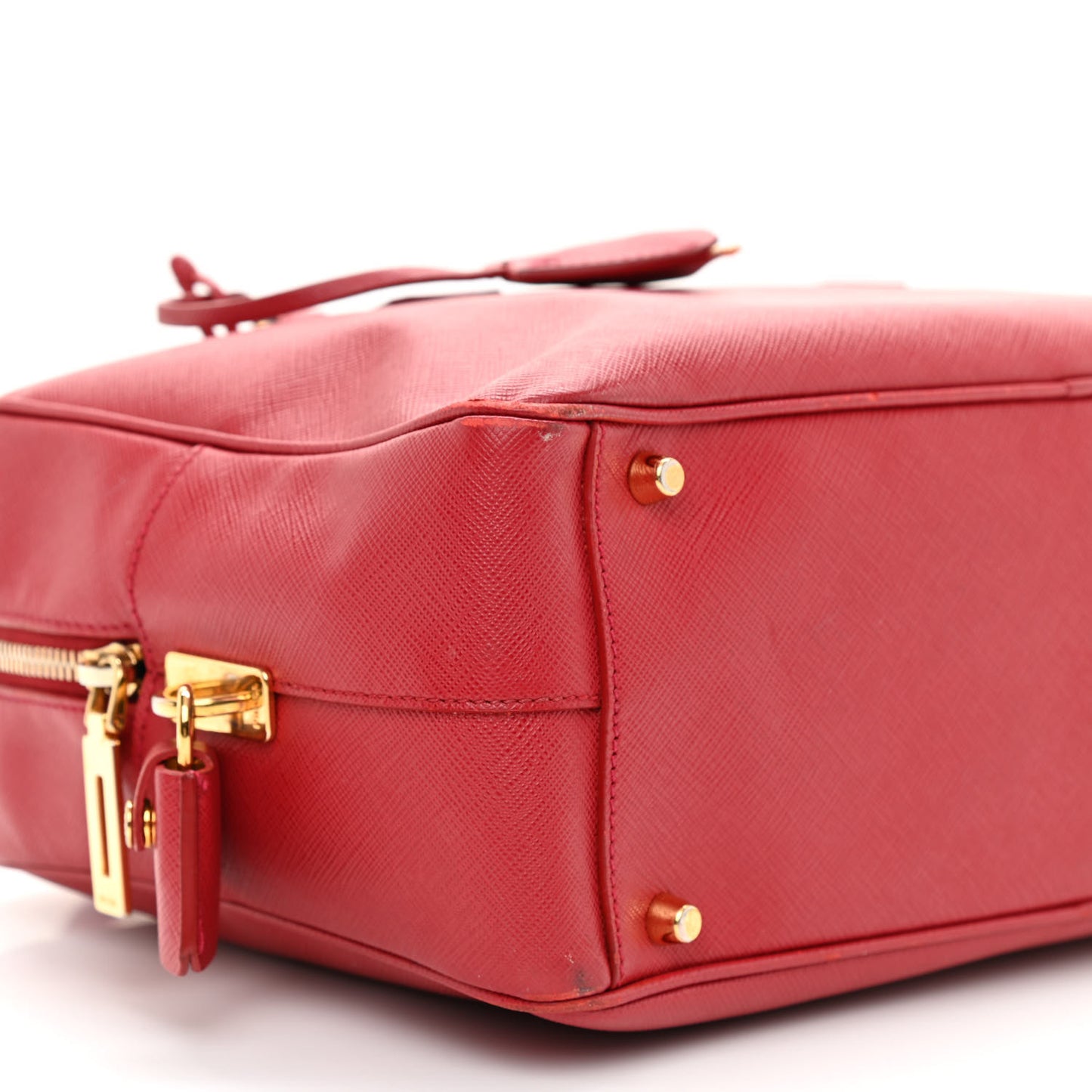 Saffiano Lux Bowler Fuoco