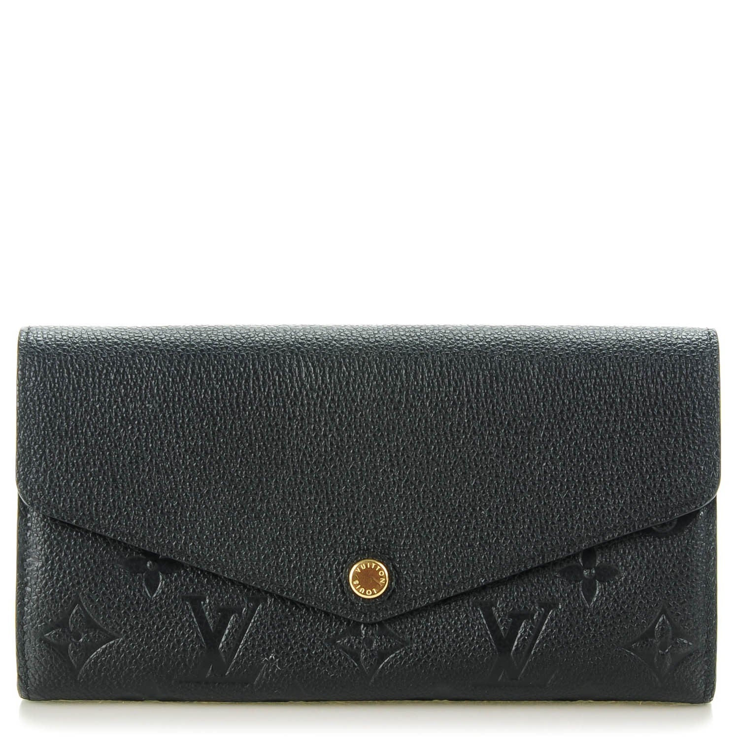 Louis Vuitton Empreinte Sarah Wallet NM Black 1 of 7