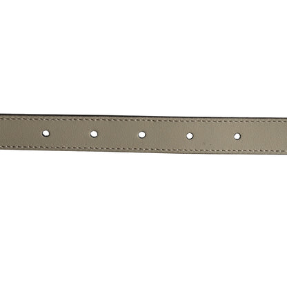 Gucci Plutone Calfskin Double G 20mm Belt 80 32 Mystic White 4 of 5