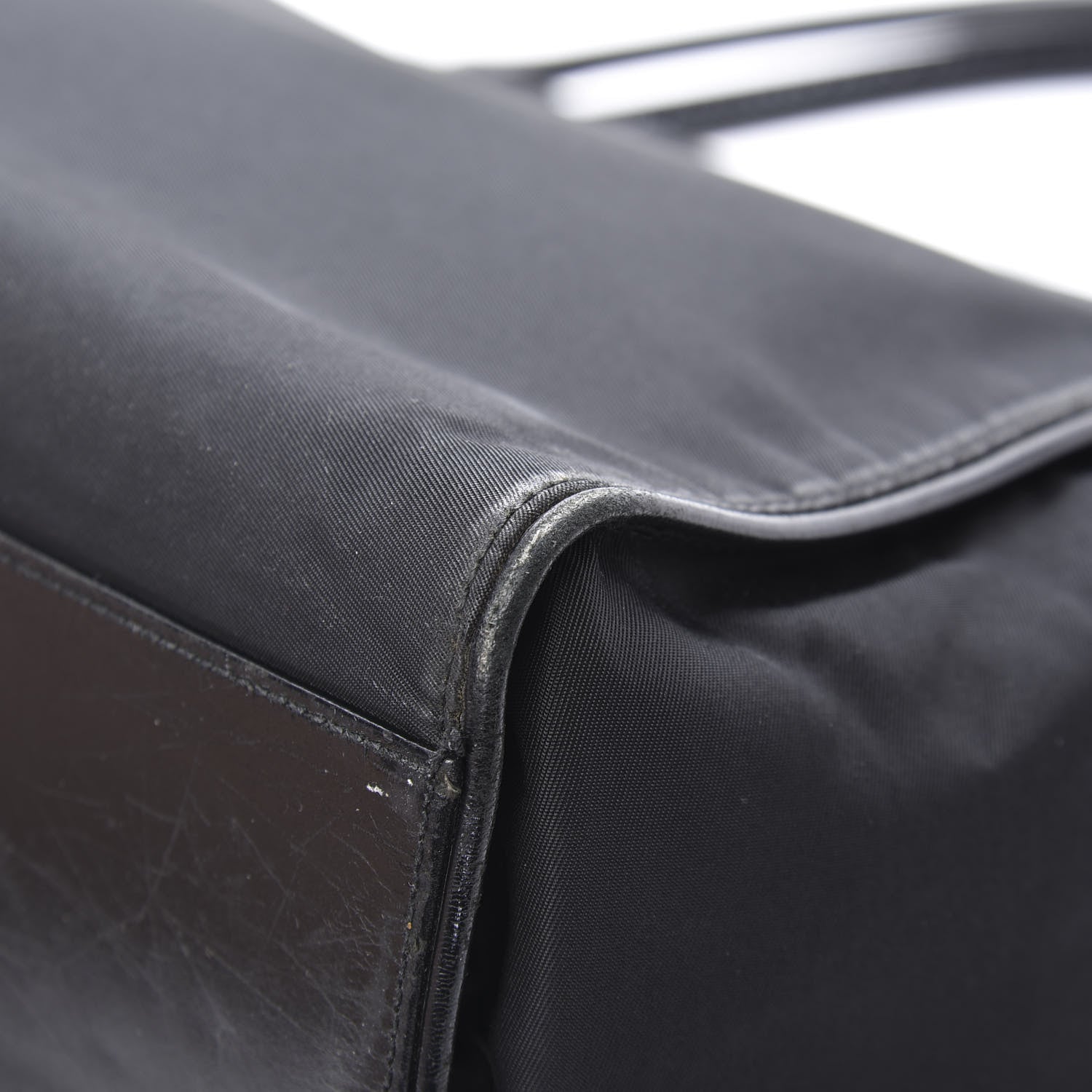 Prada Tessuto Nylon Tote Black 10 of 17