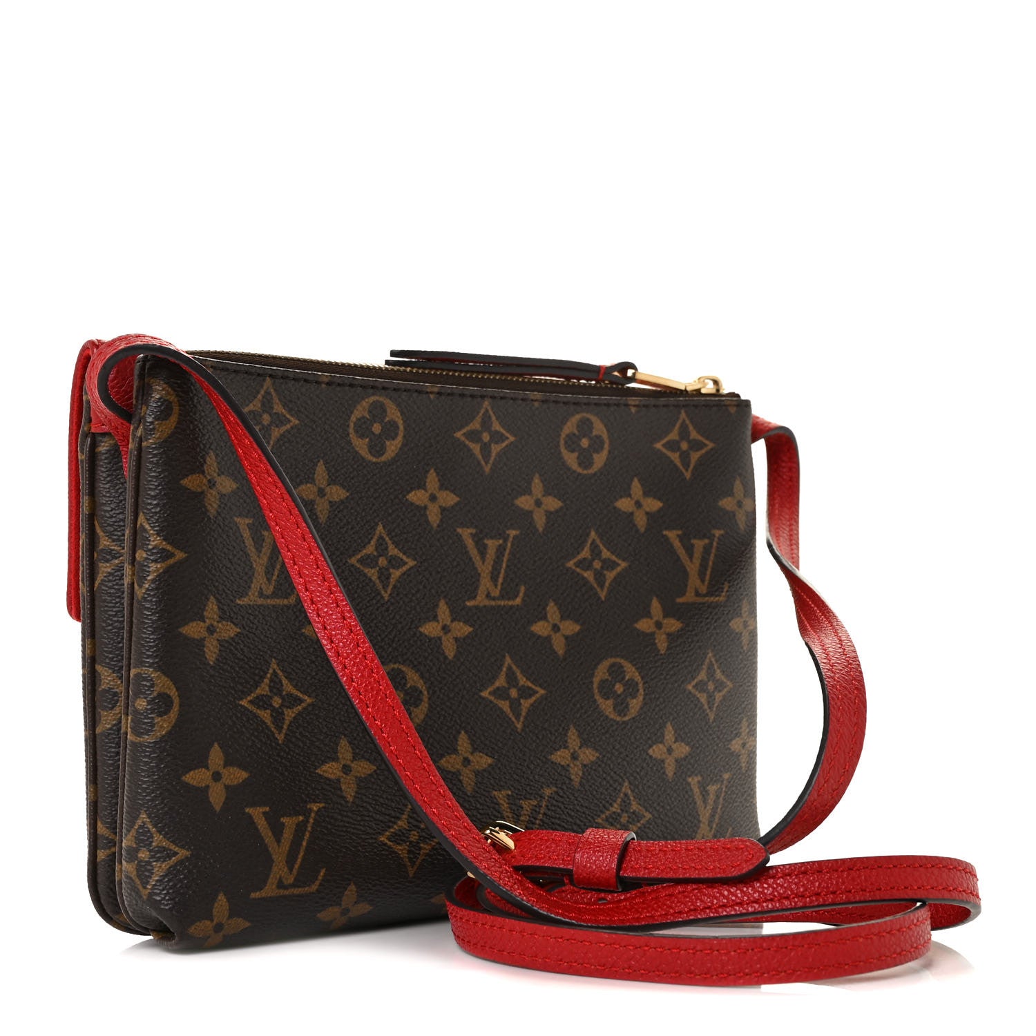 Louis Vuitton Monogram Twice Pochette Cherry 3 of 9