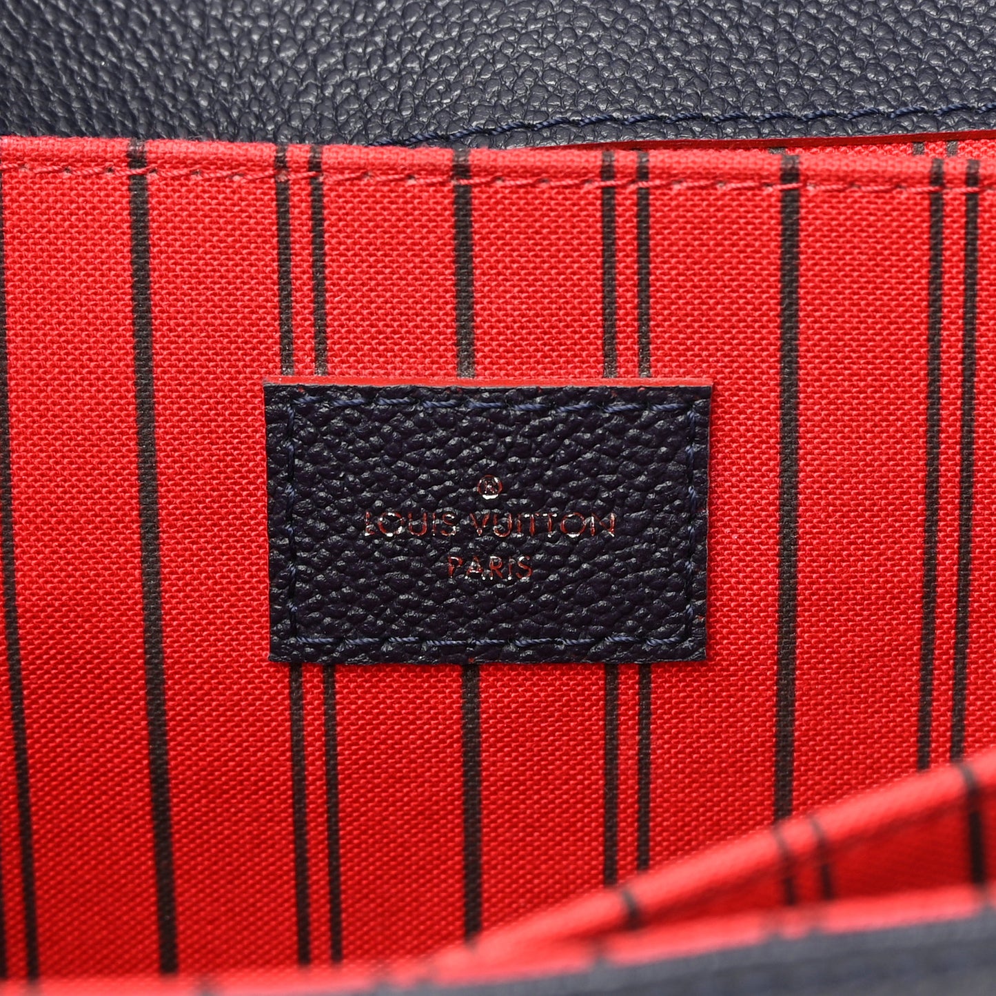 Empreinte Pochette Metis Marine Rouge