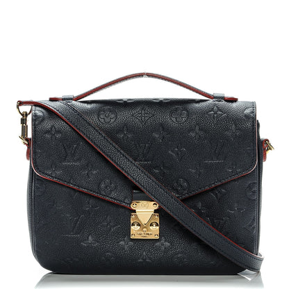 Louis Vuitton Empreinte Pochette Metis Marine Rouge 1 of 7