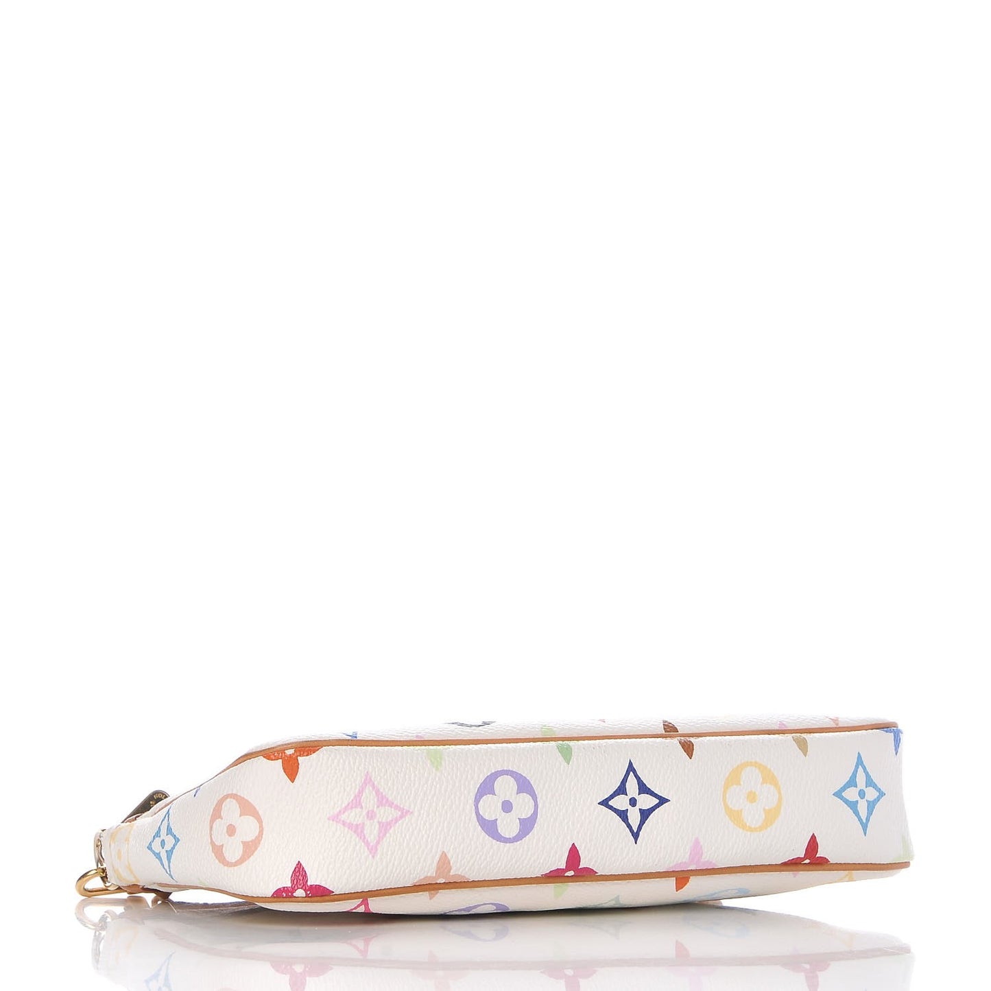 Monogram Multicolor Pochette Accessories White
