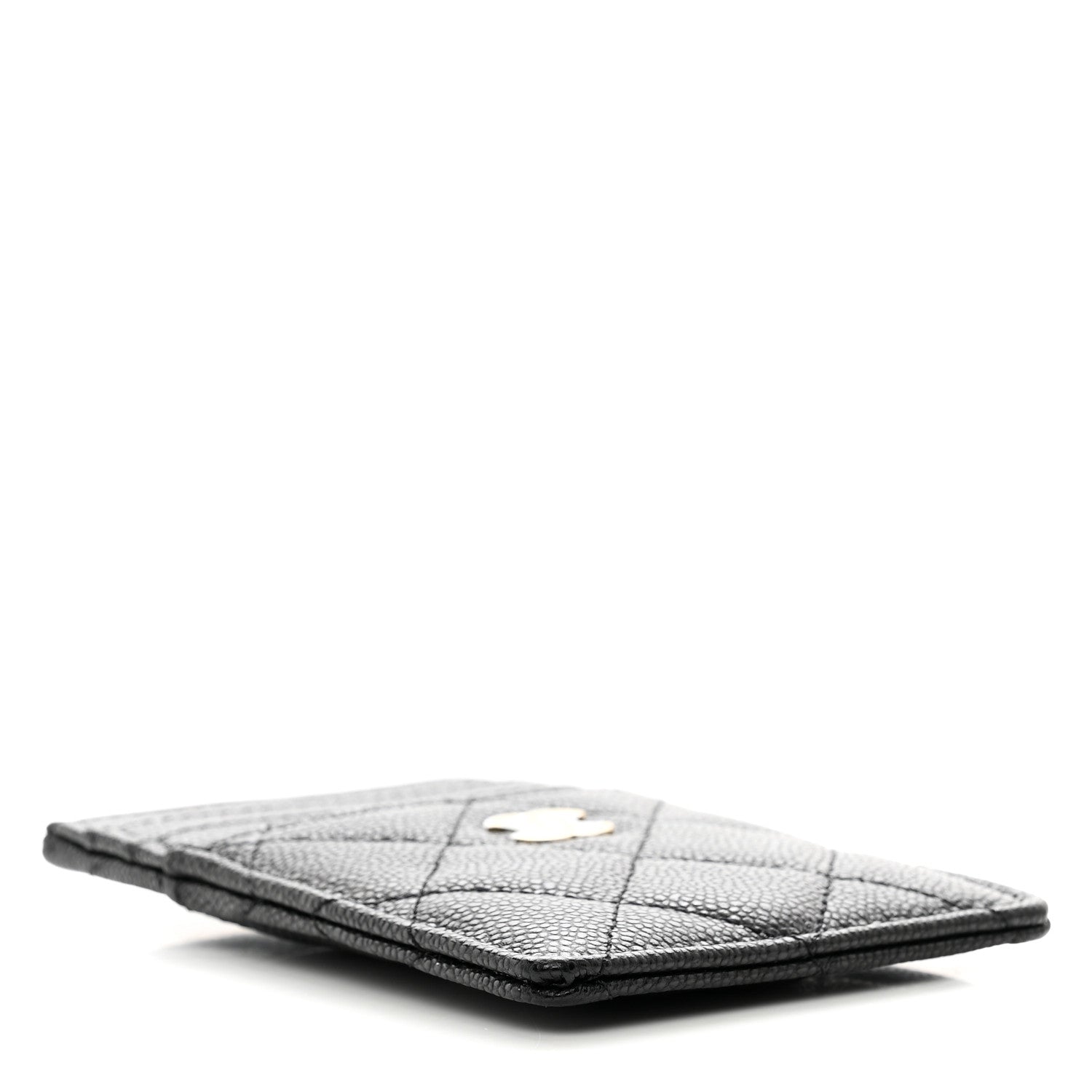 Chanel Caviar Quilted Card Holder Black 4 of 9