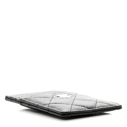 Chanel Caviar Quilted Card Holder Black 4 of 9
