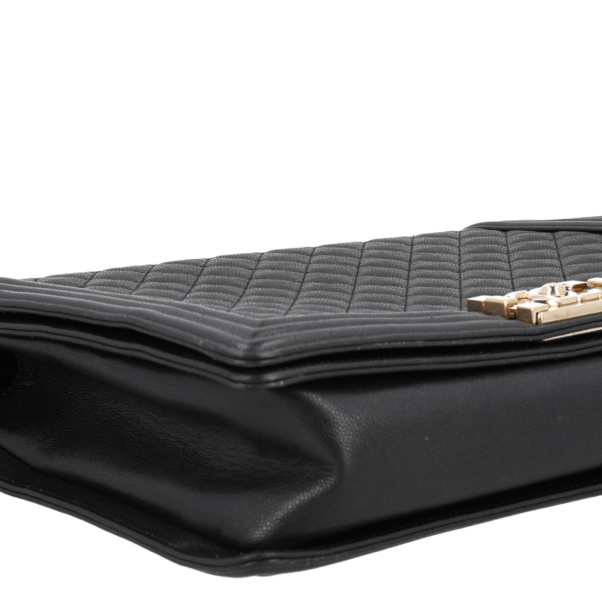 Chanel Caviar Quilted Large Boy Flap Black 9 of 10