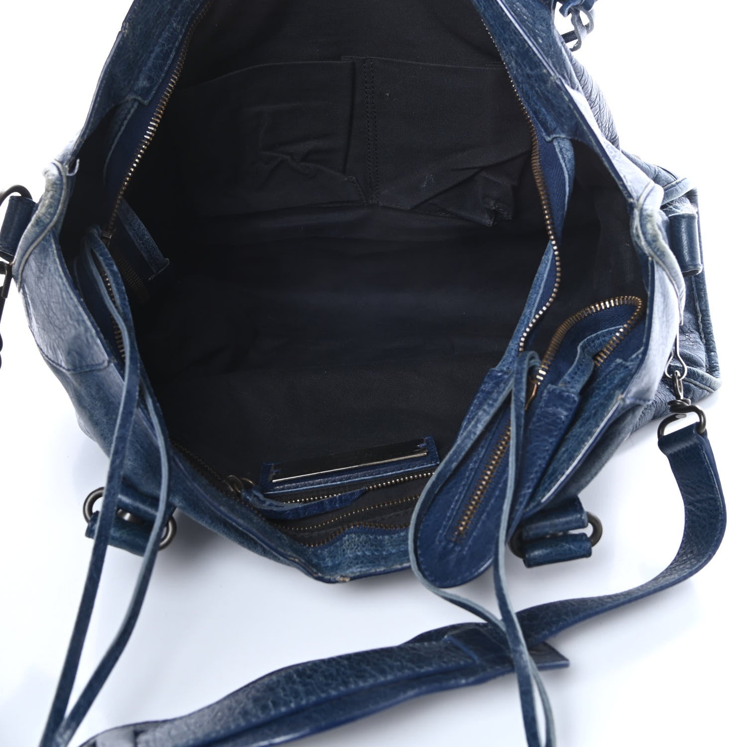 Balenciaga Agneau Classic Hardware City Bleu Mineral 5 of 22