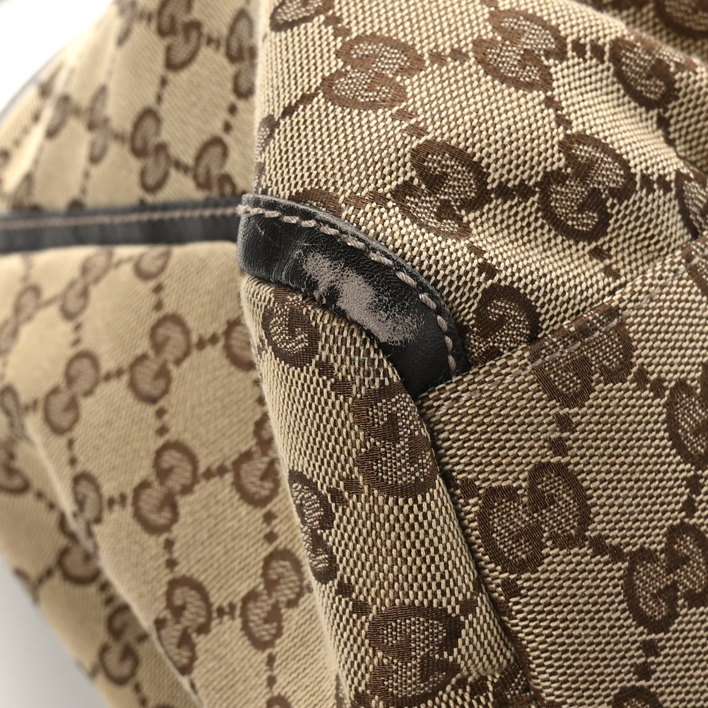 Monogram Large D Gold Hobo Dark Brown