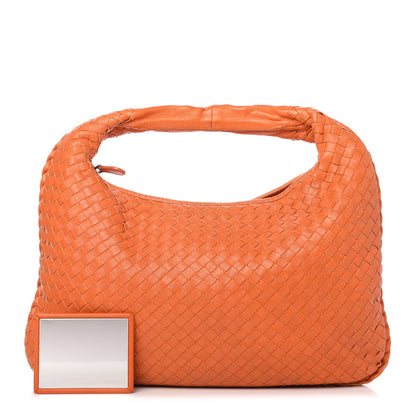 Bottega Veneta Nappa Intrecciato Medium Veneta Hobo Orange 1 of 7
