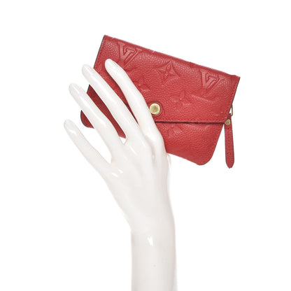 Louis Vuitton Empreinte Key Pouch Cherry 2 of 7