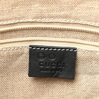 Gucci Soft Microguccissima Small Zippered Satchel Black 6 of 10