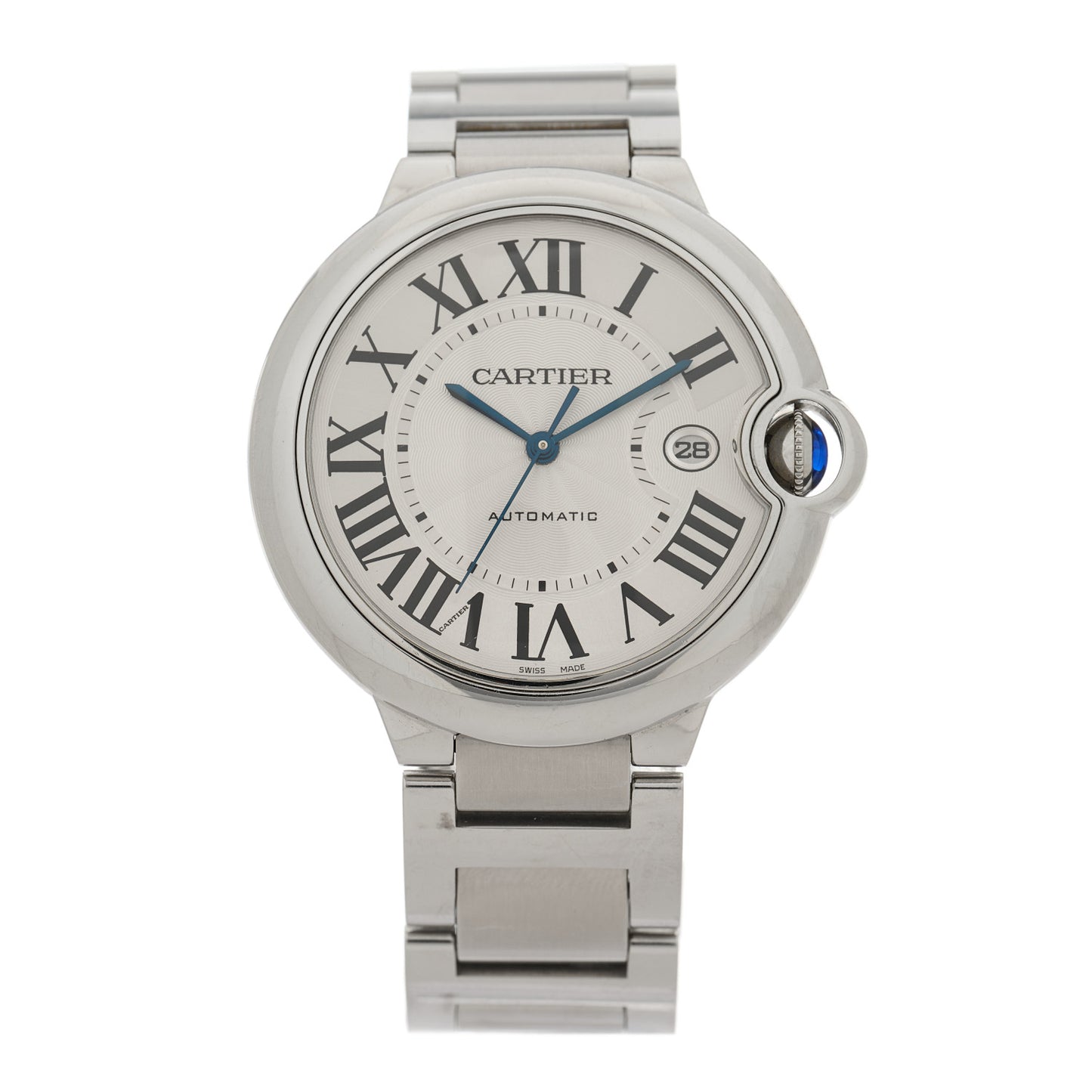 Stainless Steel 42mm Ballon Bleu De Cartier Automatic Watch