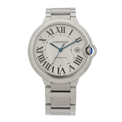 Cartier Stainless Steel 42mm Ballon Bleu De Cartier Automatic Watch 1 of 5