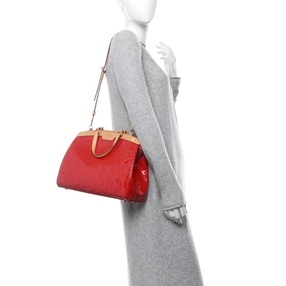 Louis Vuitton Vernis Brea MM Cerise 2 of 10