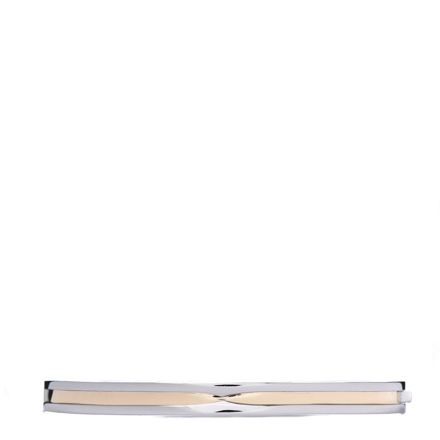 Bulgari 18K Yellow Gold Stainless Steel B.Zero1 Bangle Bracelet 1 of 7