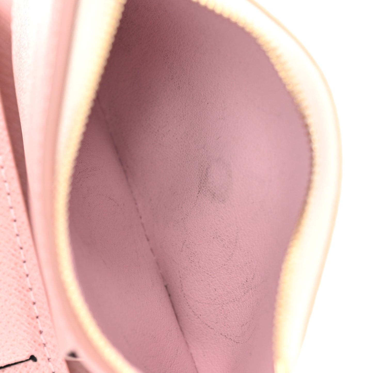 Damier Azur Victorine Wallet Rose Ballerine