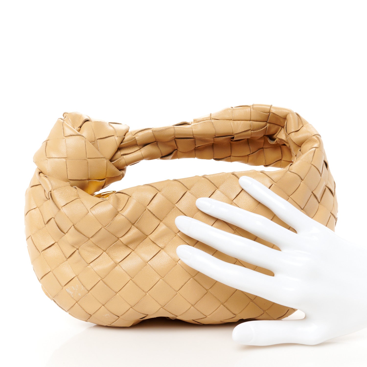 Bottega Veneta Nappa Intrecciato Mini Jodie Almond 2 of 11