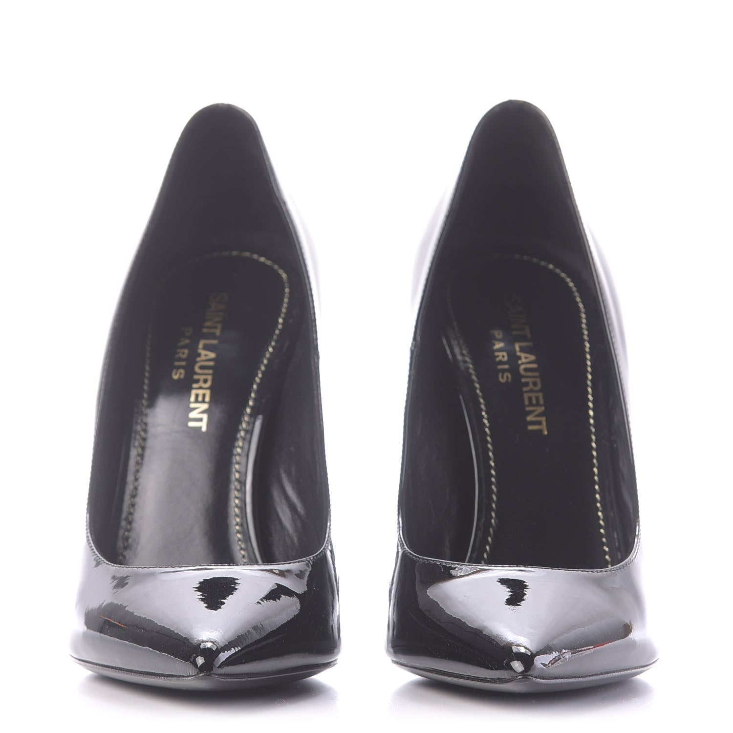 Saint Laurent Patent Opyum 110 Pumps 35 Black 2 of 9