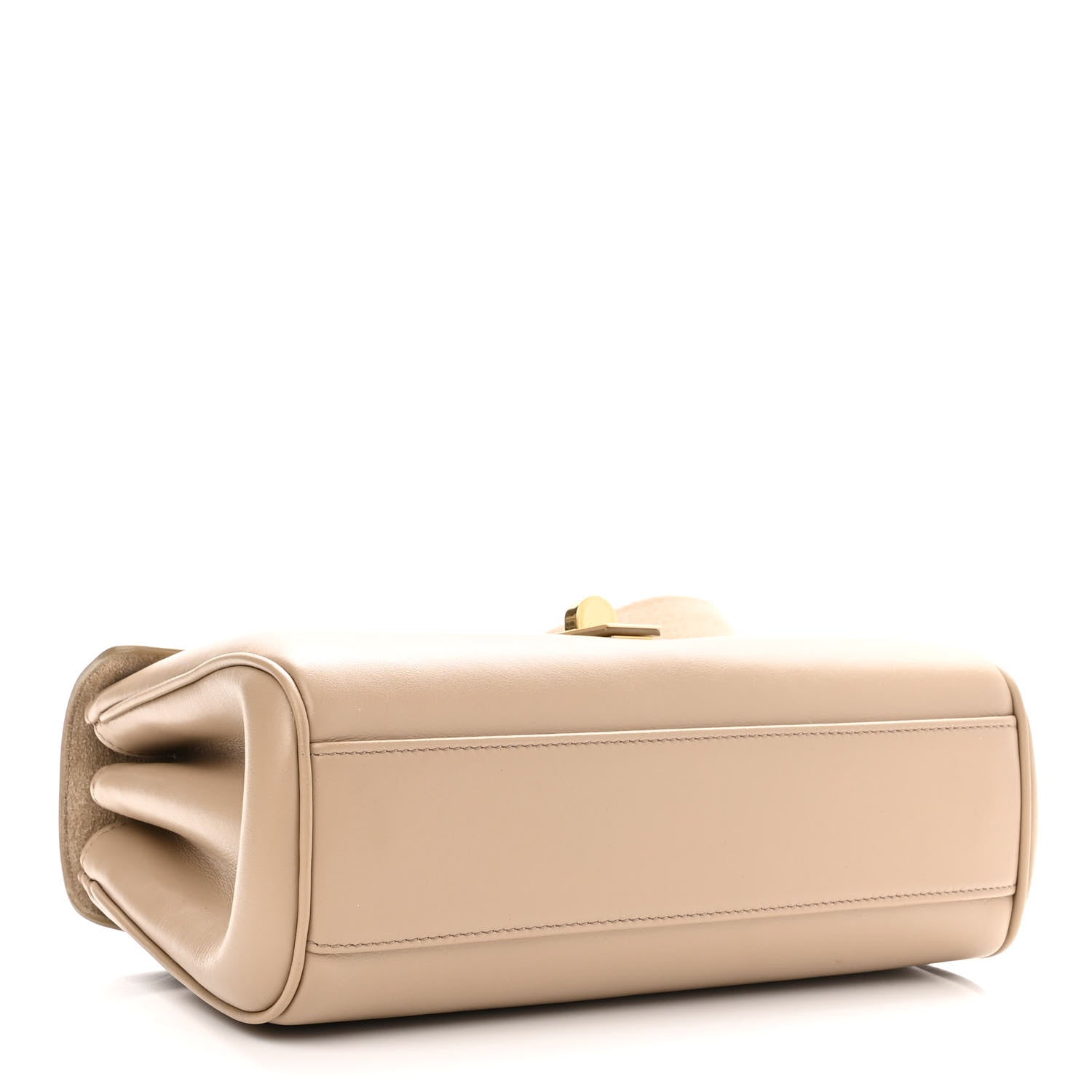 Celine Smooth Calfskin Teen Soft 16 Shoulder Bag Safari 3 of 8