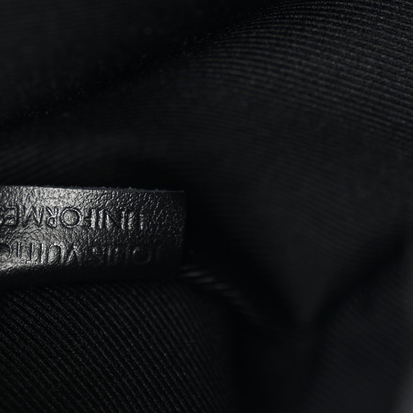 Taurillon Monogram Uniformes Solar Ray Soft Pochette Volga Belt Bag Black