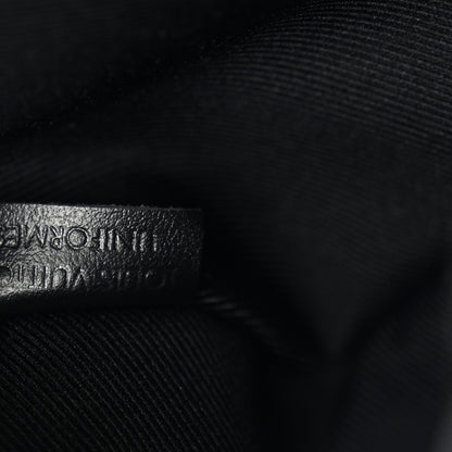 Louis Vuitton Taurillon Monogram Uniformes Solar Ray Soft Pochette Volga Belt Bag Black 6 of 10
