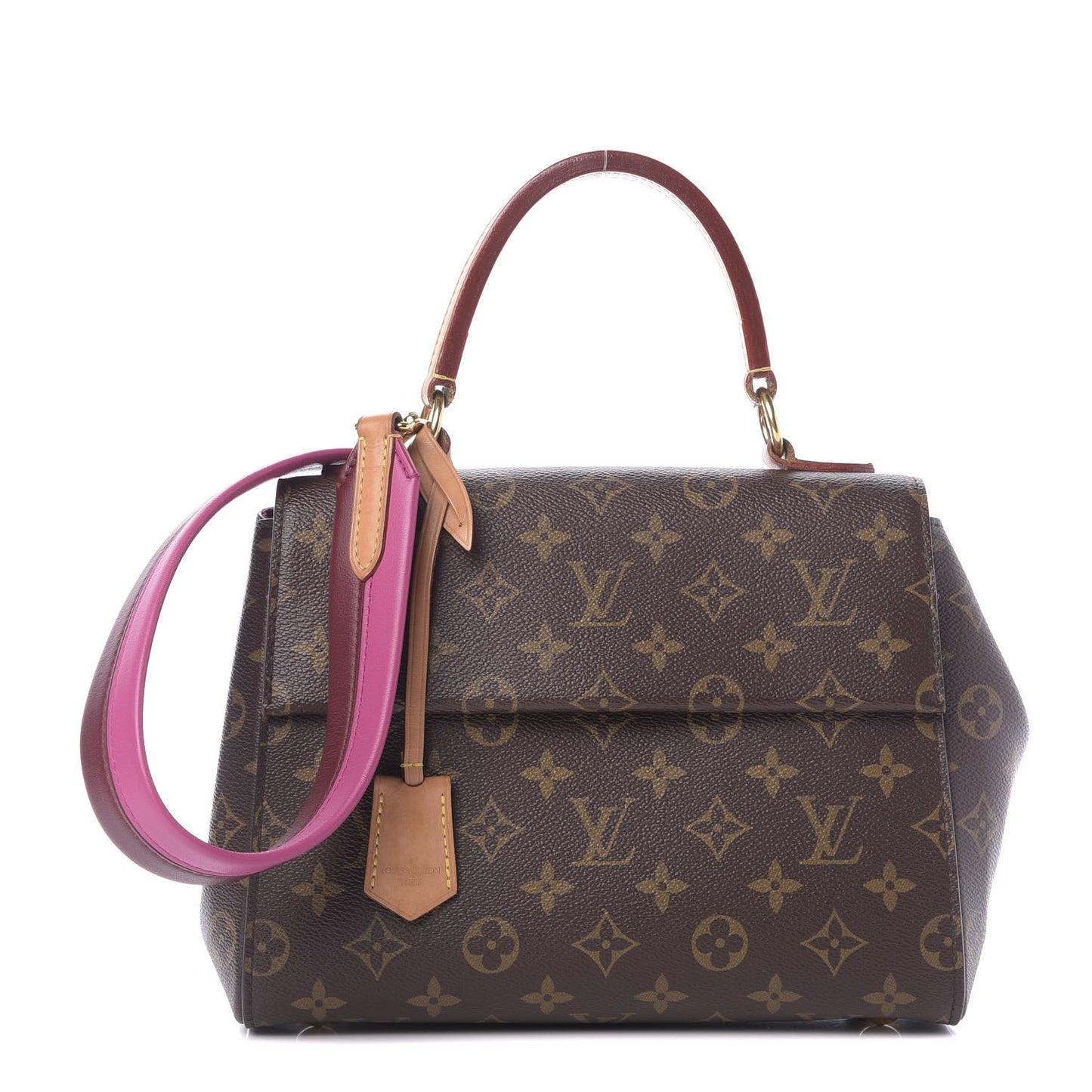 Monogram Cluny BB Bordeaux Fuchsia