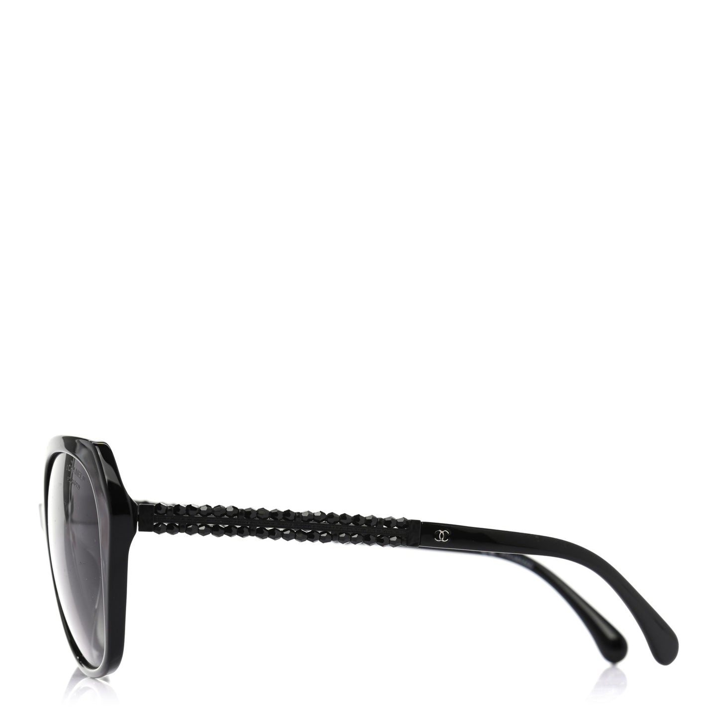 Acetate Cat Eye 5375 Sunglasses Black