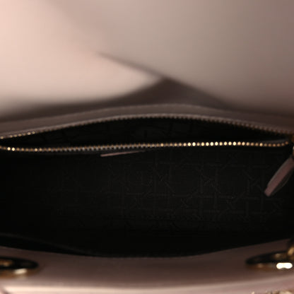 Christian Dior Lambskin Cannage Small Lady Dior Pink 4 of 9