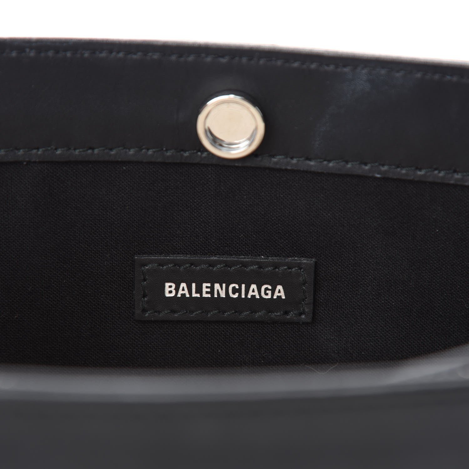 Balenciaga Cotton Canvas Pochette Crossbody Bag Black 8 of 10
