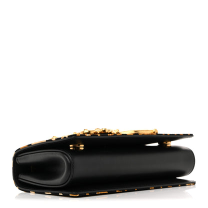 Dolce & Gabbana Satin Ocelot Printed DG Girls Phone Bag Black 7 of 19