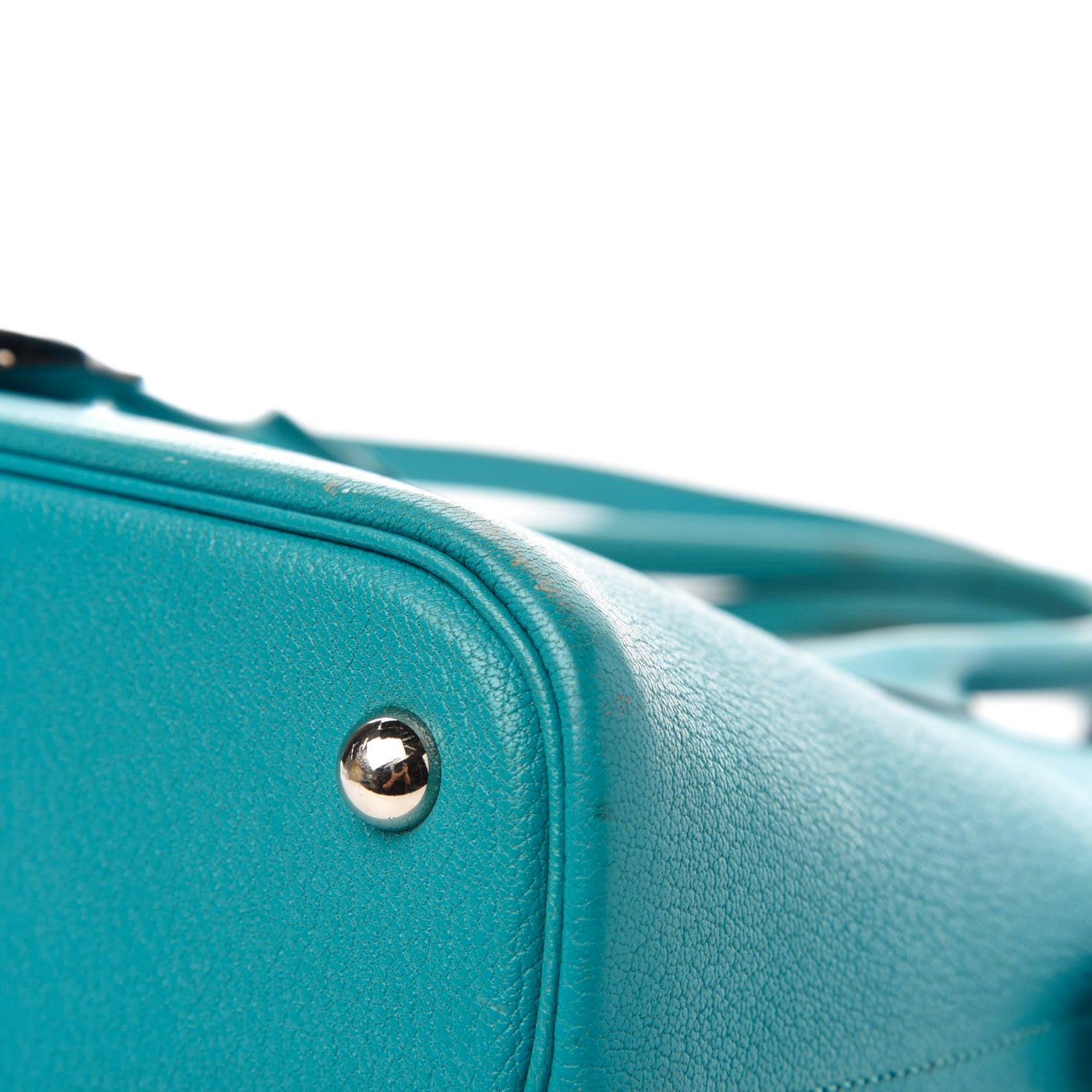 Hermes Chevre Mysore Bolide 31 Turquoise 9 of 19