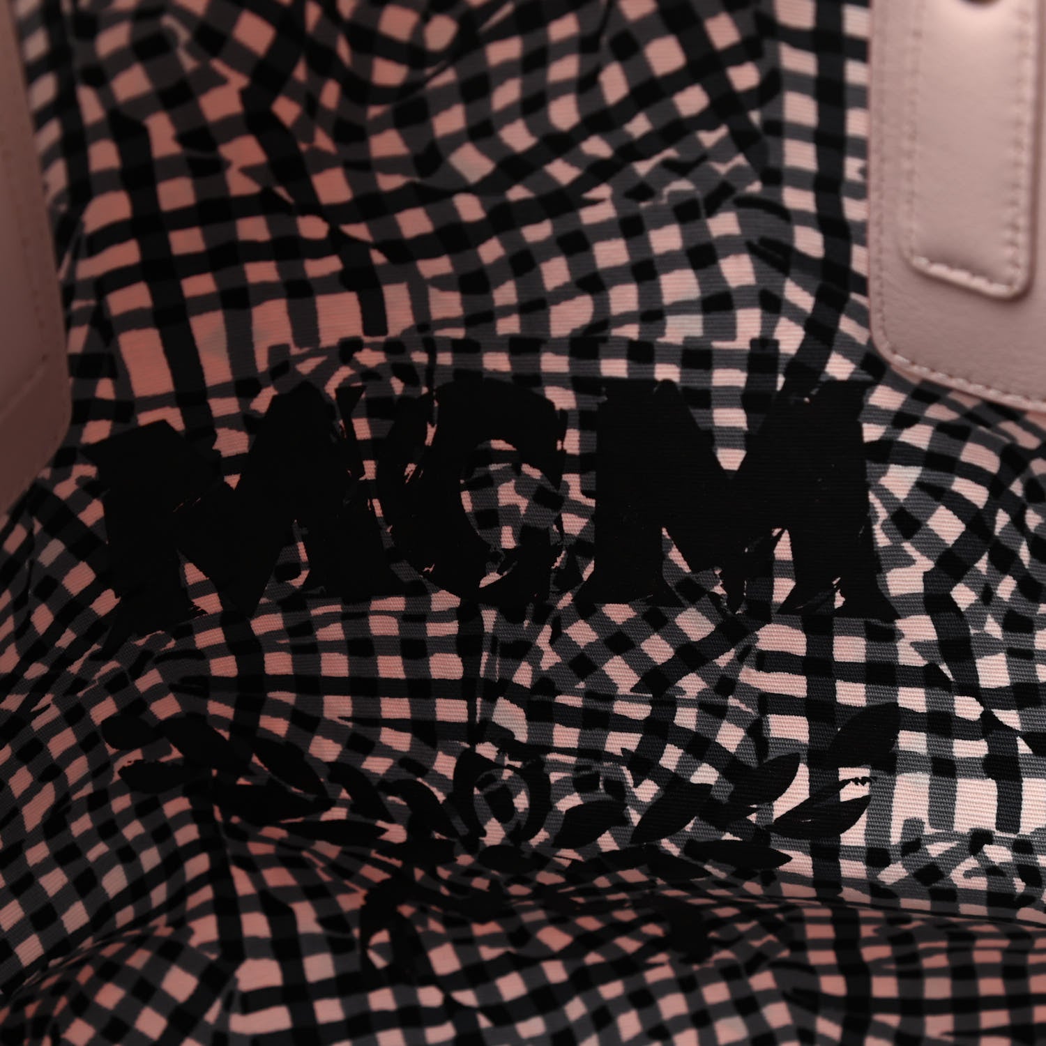 MCM Visetos Medium Liz Reversible Shopper Tote Powder Pink 7 of 11