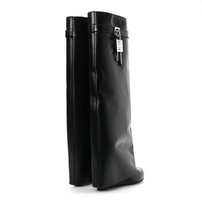 Givenchy Calfskin Shark Lock Pant Boots 36 Black 5 of 14