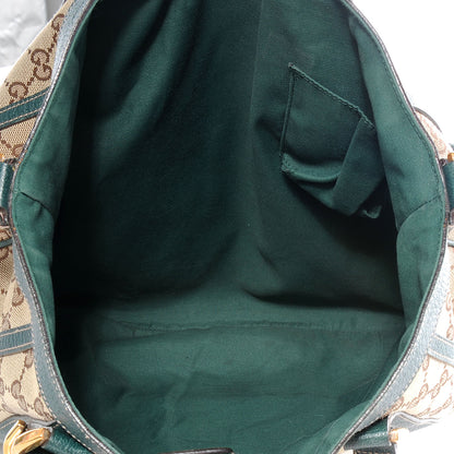 Gucci Monogram GG ABBEY Medium Tote Green 5 of 7