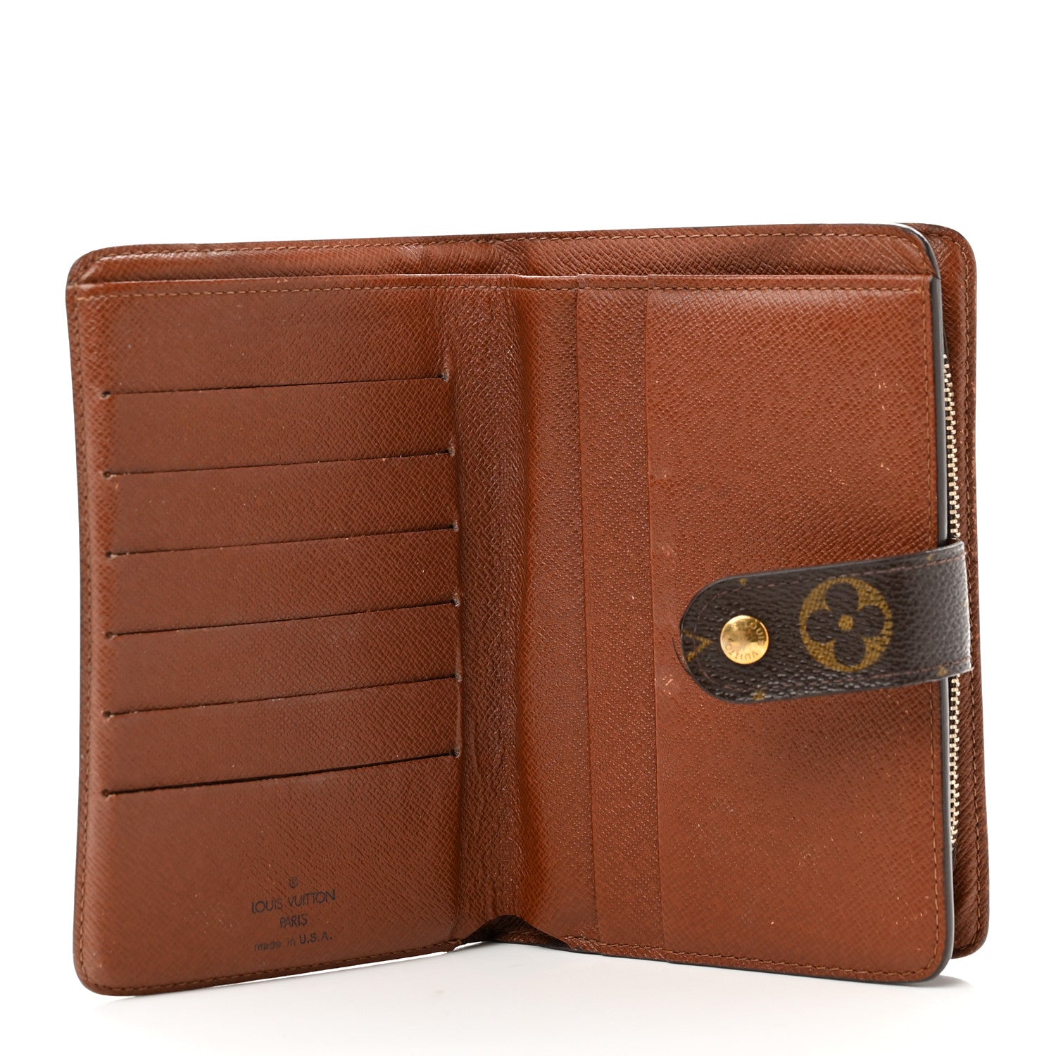 Louis Vuitton Monogram Zipped Papers Wallet 6 of 9