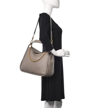 Mulberry Small Classic Grain Calfskin Leighton Grey 2 of 10