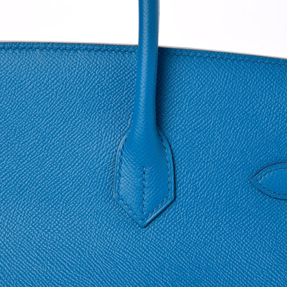 Hermes Epsom Birkin 35 Bleu Zanzibar 31 of 33
