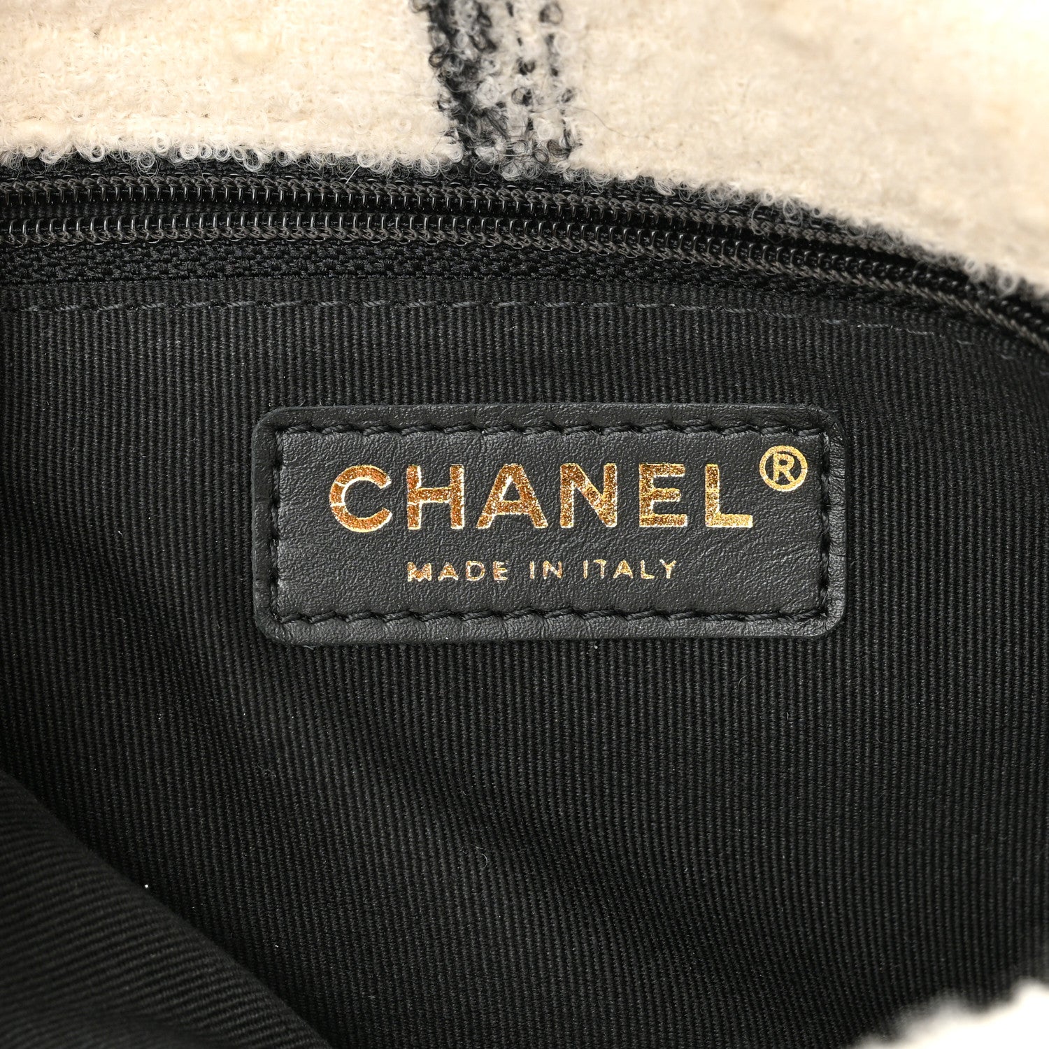 Chanel Wool Tweed Quilted Small Elegant Chain Flap White 6 of 11